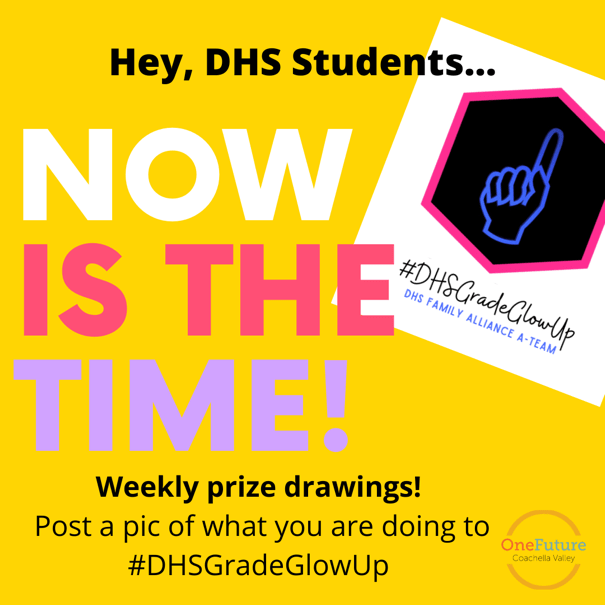 Desert Hot Springs Middle and High School Students Encouraged to “Glow