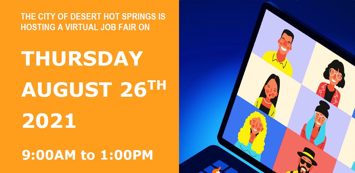 Desert Hot Springs Virtual Job Fair Greater Coachella Valley Chamber