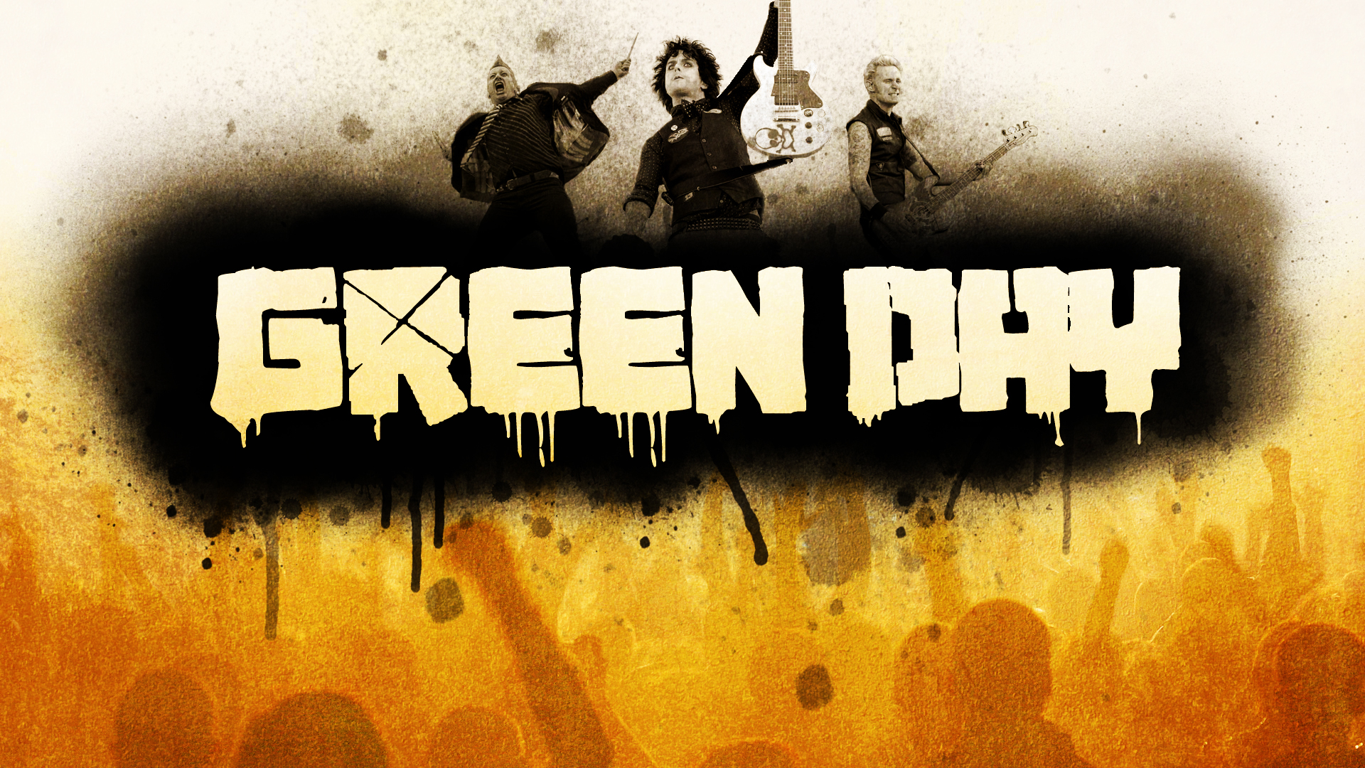 Green Day Live Green Day Wallpaper