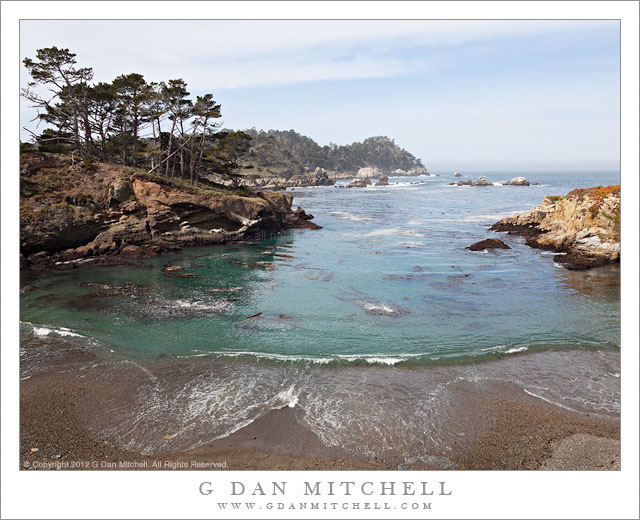 G Dan Mitchell Photograph Coal Chute Point and The Pit Point Lobos