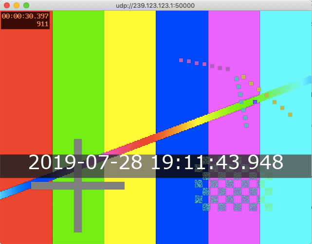 Wall clock usando ffmpeg Gabriel Davila Revelo