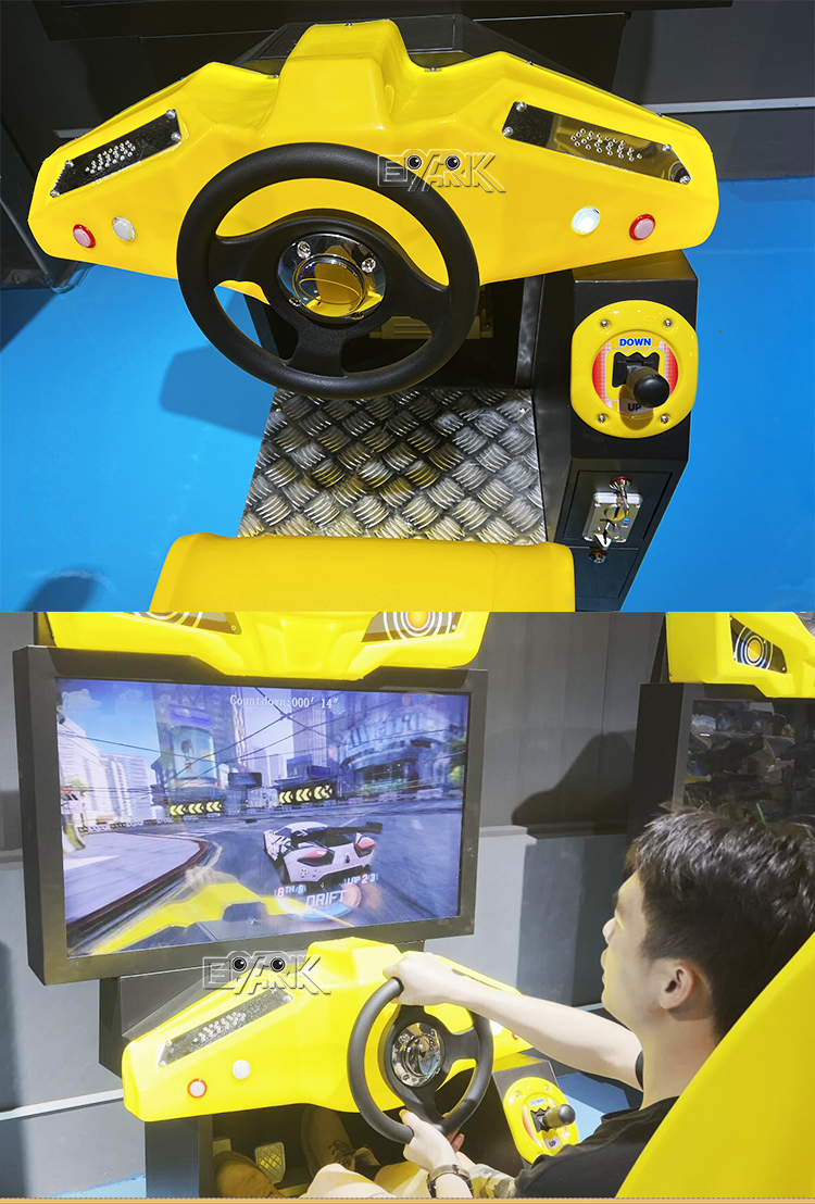 High Quality Coin Operated Indoor Game Machine Cars Racing Arcade Car