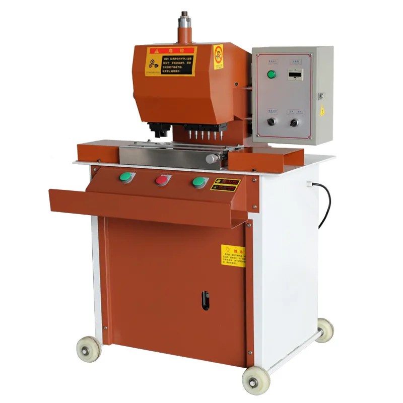 Hydraulic Leather Belt Punching Hole Making Machine China Leading