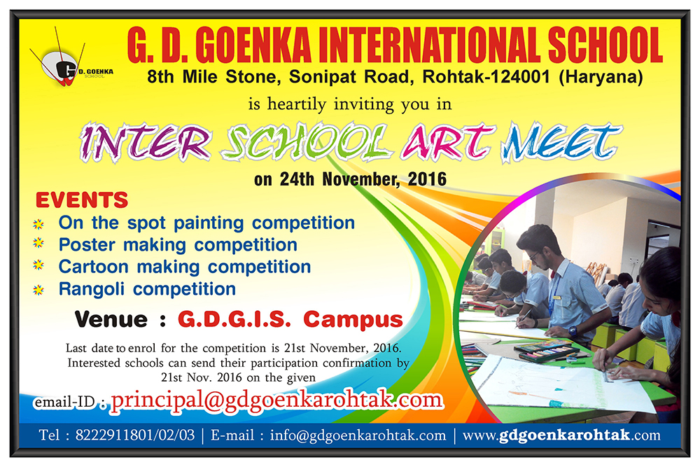 School Competition Invitation Letter