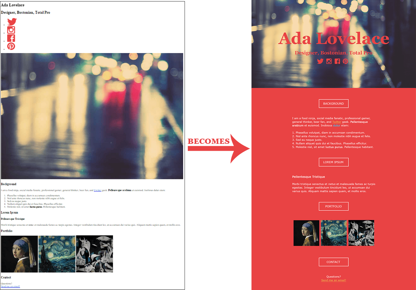 Girl Develop It Intro to HTML + CSS, Class 2