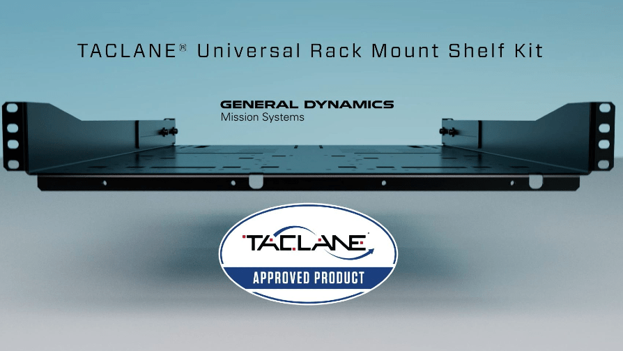 TACLANE Universal Rack Mount Shelf Kit General Dynamics Mission Systems