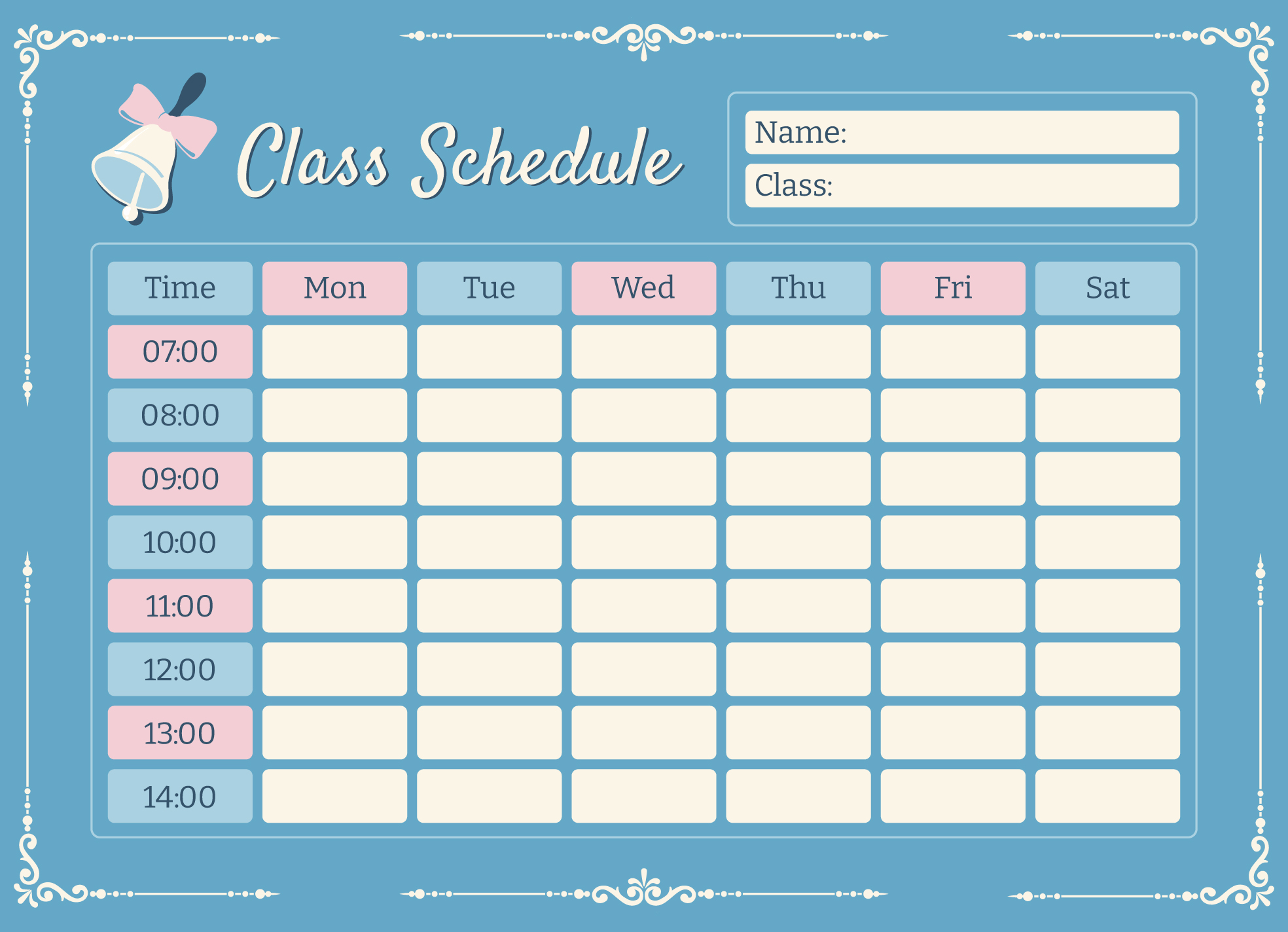 Free Class Schedule Google Docs Templates gdoc.io Free Class Schedule Google Docs Templates gdoc.io