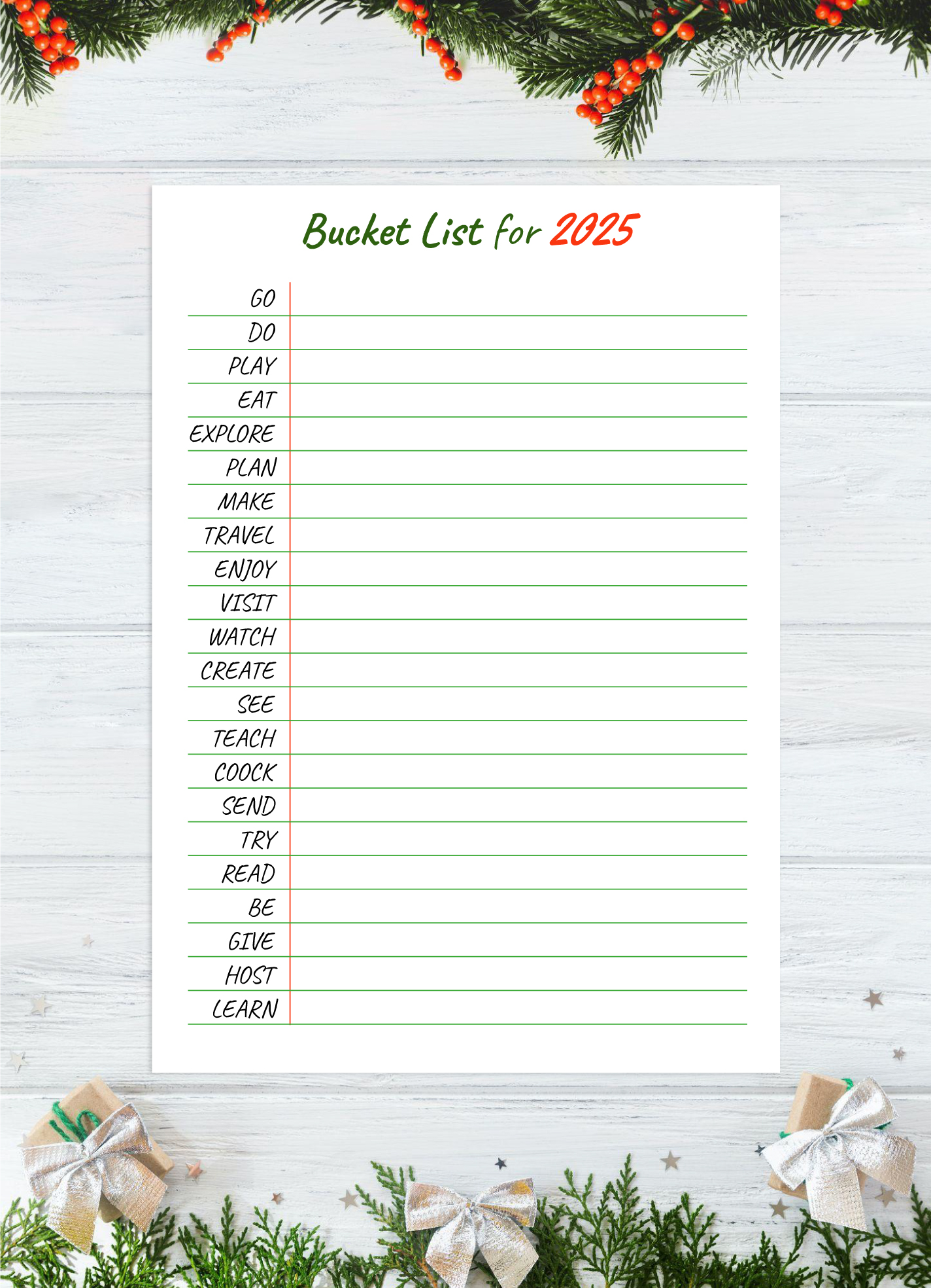 Free Bucket List Google Docs Templates gdoc.io Free Bucket List Google Docs Templates gdoc.io