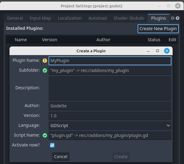 How to Make a Godot Plugin