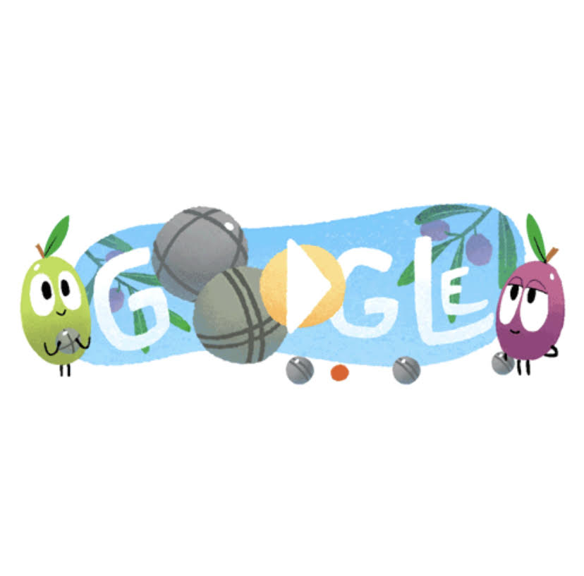 Il doodle di Google celebra la pétanque, il gioco delle bocce ecco le