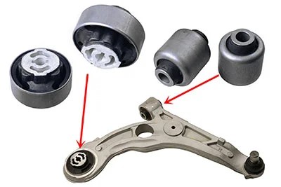 Guide on Front Lower Suspension Arm Bush Replacement