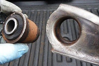 Guide on Front Lower Suspension Arm Bush Replacement