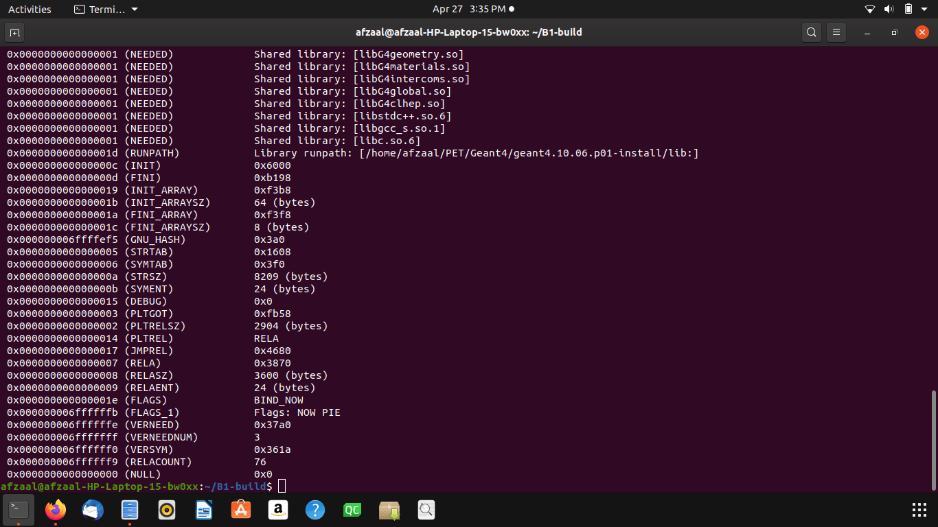 Running Basic example B1 Getting Started Geant4 Forum