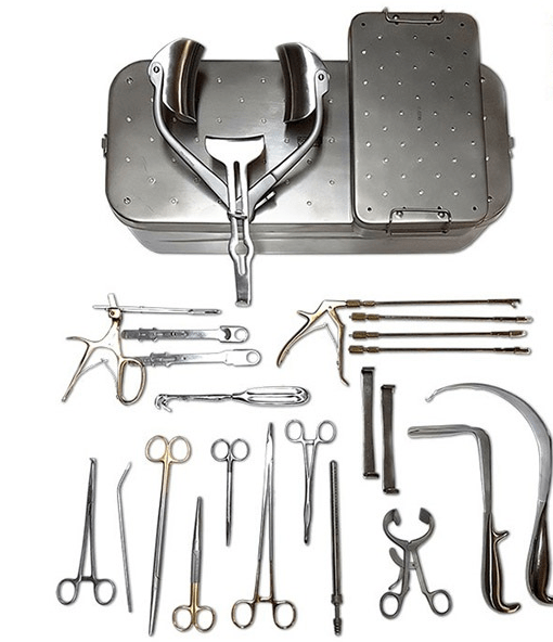 BOITE DE CHIRURGIE POUR THORACOTOMIE Géant Medical