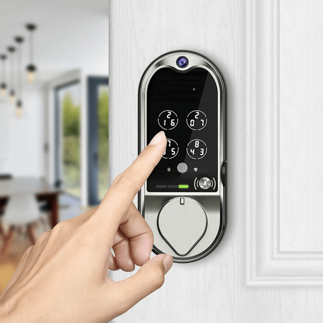Lockly Vision doorbell camera lock does it all GEARADICAL
