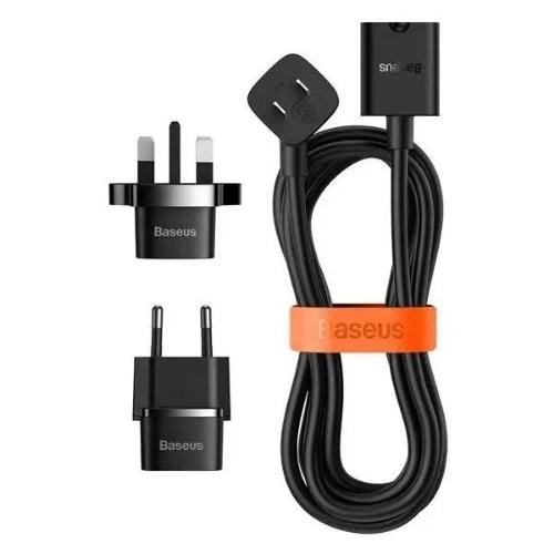 Baseus Mini Power Strip 1AC Including EU and UK Plug