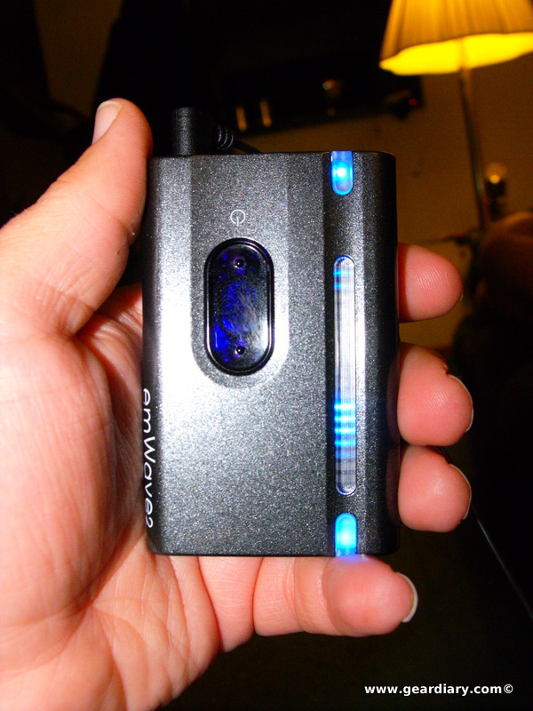 Review emWave 2 Portable Stress Relief Device GearDiary