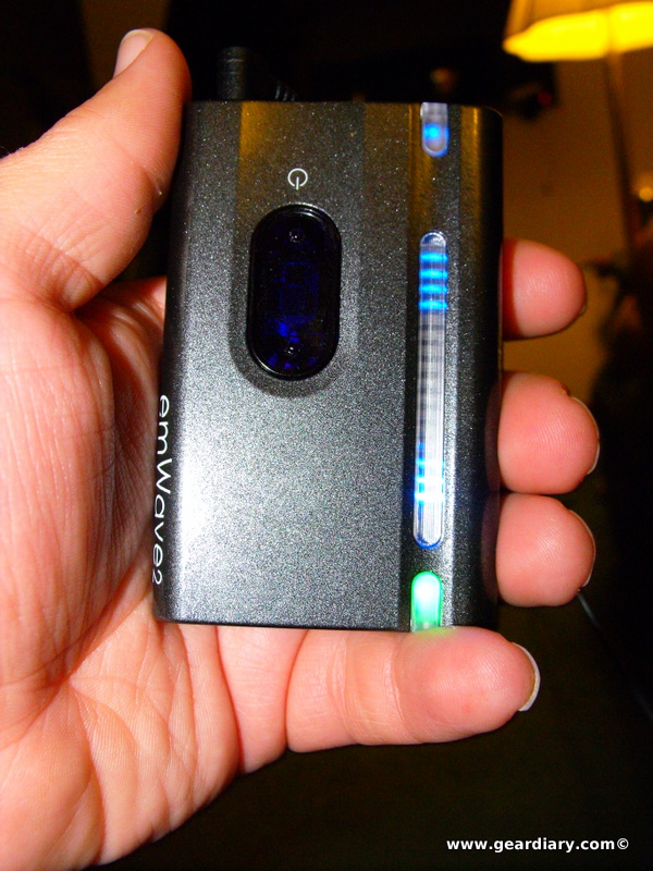 Review emWave 2 Portable Stress Relief Device GearDiary