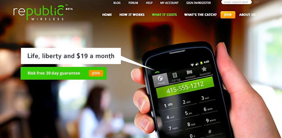 HandsOn Review of the Republic Wireless 19 'Unlimited' Cell Phone