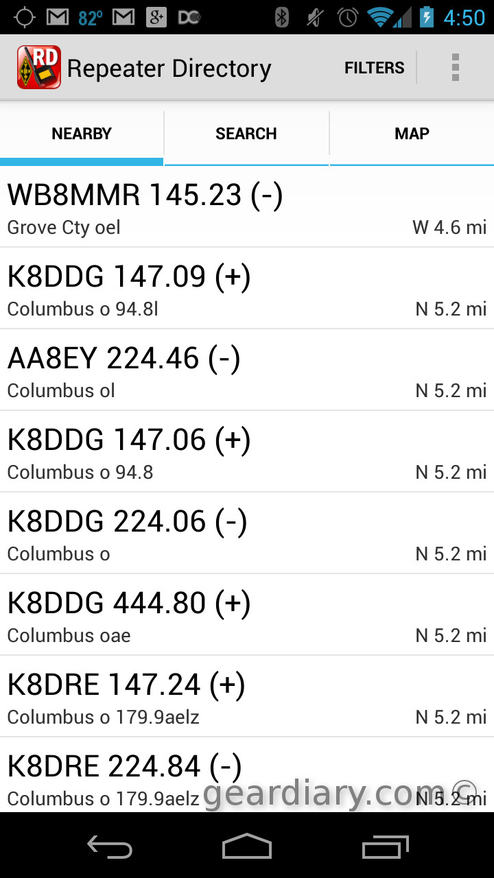 The Ham Radio ARRL Repeater Directory for Android Review