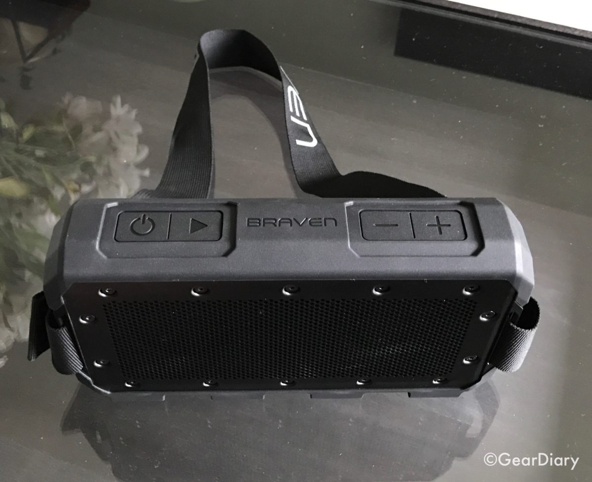 The BRAVEN BRVBLADE Bluetooth Speaker Lets Your Music Slice Through