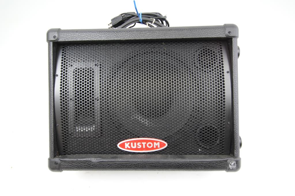 Kustom KPM10 Powered Monitor Big Sound on a Budget GearDiary