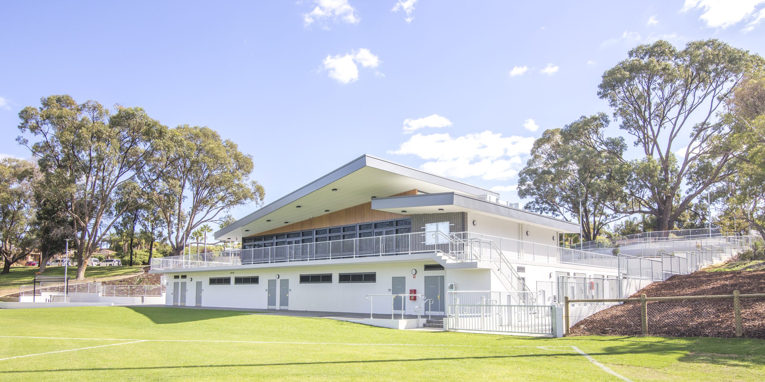 Chichester Park Community Sporting Facility Geared Construction