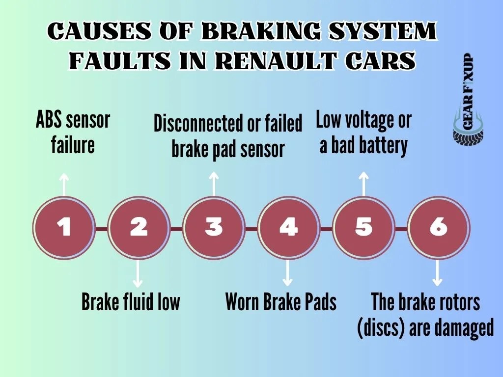 Renault Braking System Fault [Meaning & Solution]