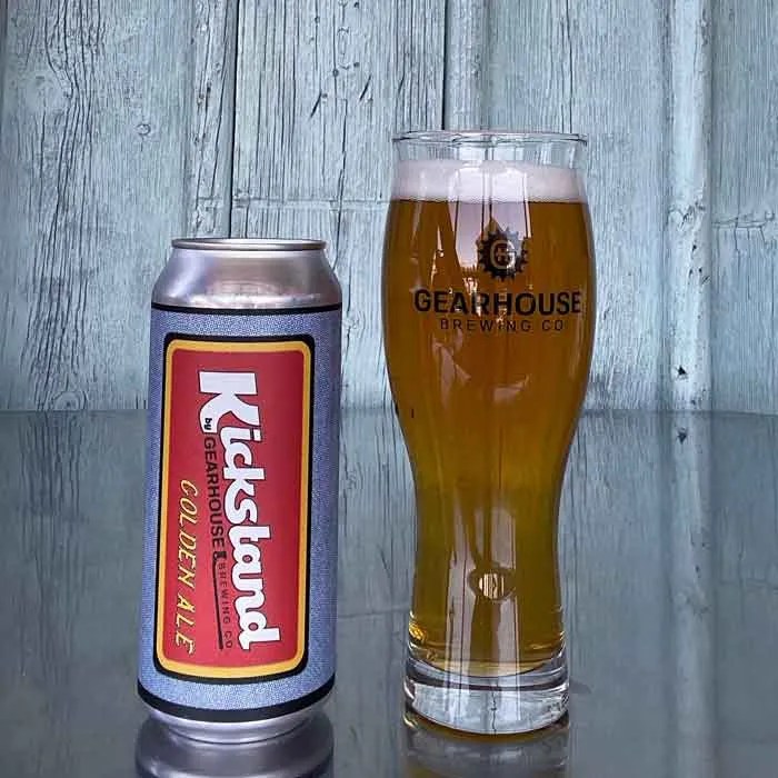 Kickstand Golden Ale Gearhouse Brewing Co.