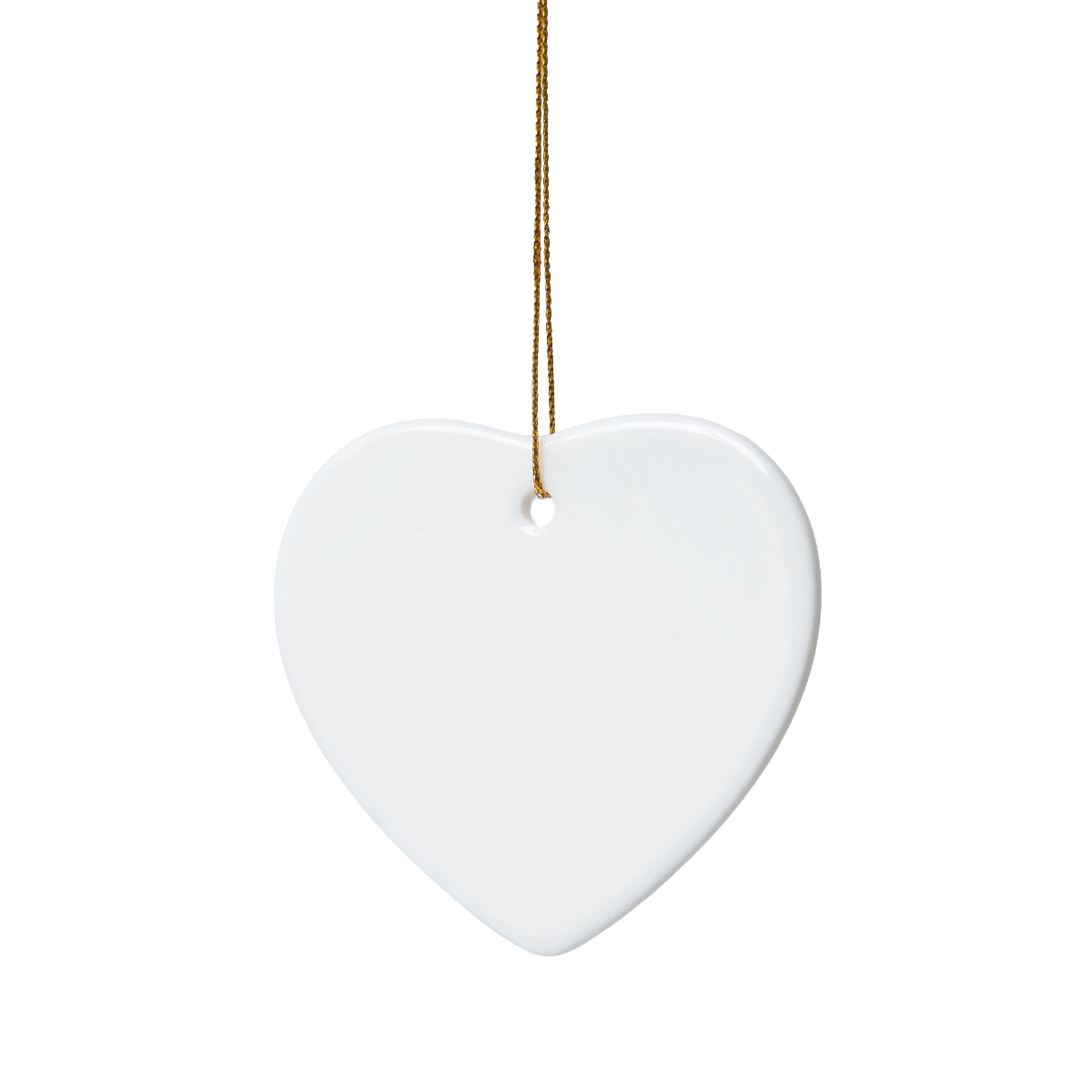 Ceramic Heart Ornament • Gearment Onestop Print On Demand Solution