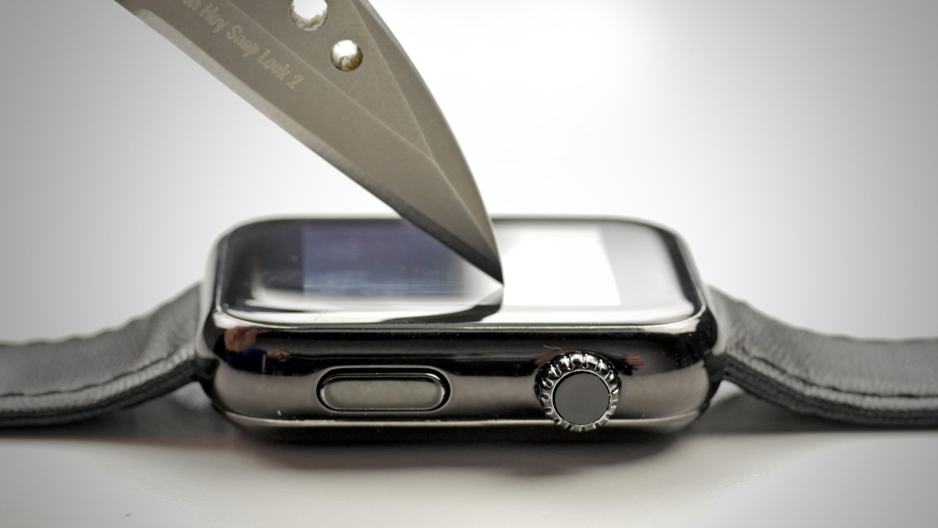 Apple Watch scratch resistance IonX vs. sapphire glass GearOpen