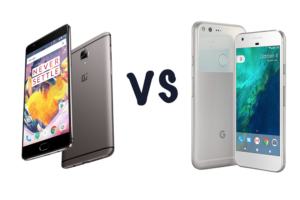 OnePlus 3T vs Google Pixel XL What’s the difference?