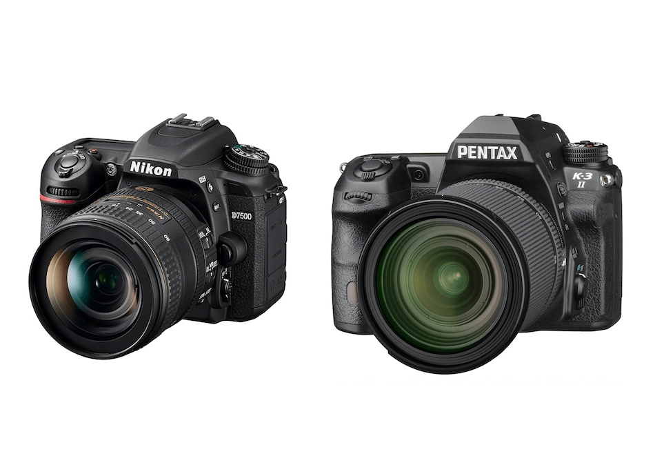 Nikon D7500 vs Pentax K3 II Comparison