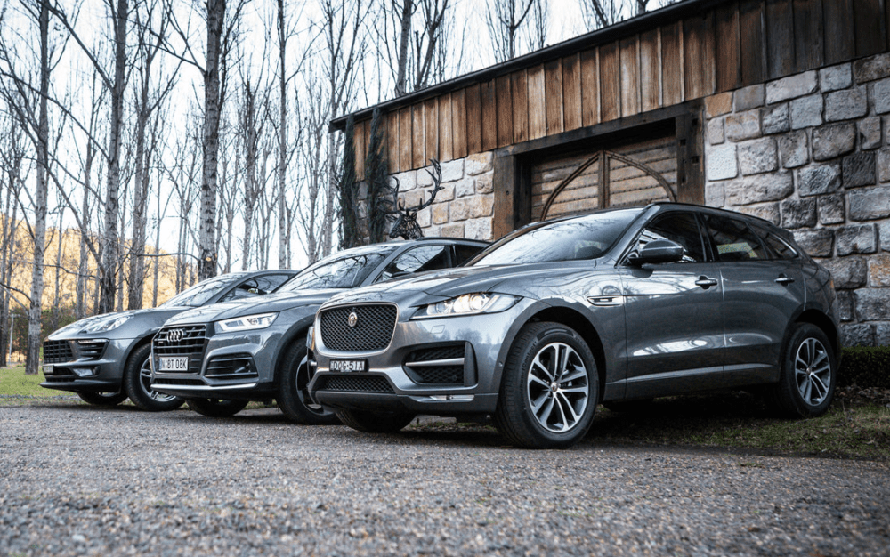 2017 Audi Q5 2.0 TFSI v Porsche Macan v Jaguar FPace 25t RSport