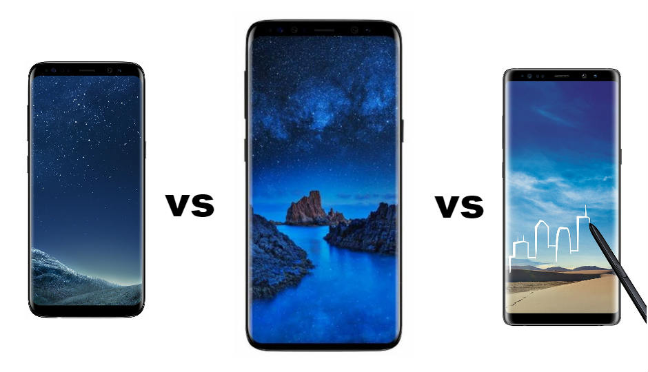 Samsung Galaxy S9 vs Galaxy S8 vs Galaxy Note 8 Spec comparison Here’s