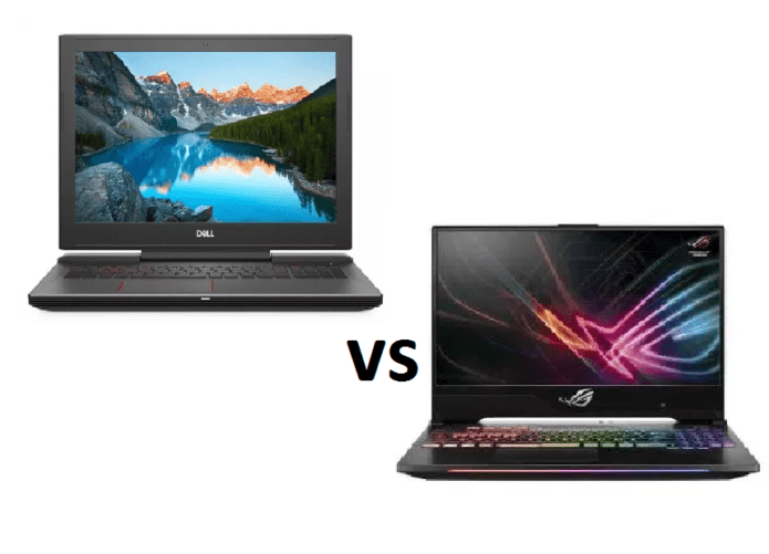 Dell G5 15 5587 vs ASUS ROG GL504 (SCAR II / Hero II) the supremacy