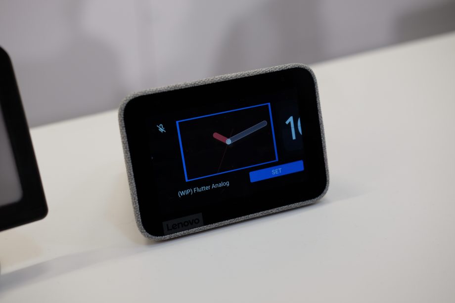 Lenovo Smart Clock first look Google Assistant for your bedside table