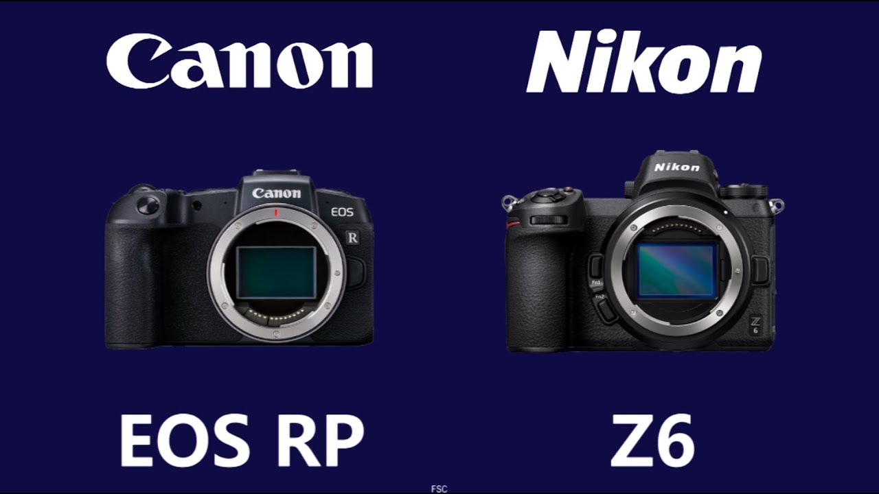 Canon EOS RP vs. Nikon Z 6 Which company does entrylevel mirrorless