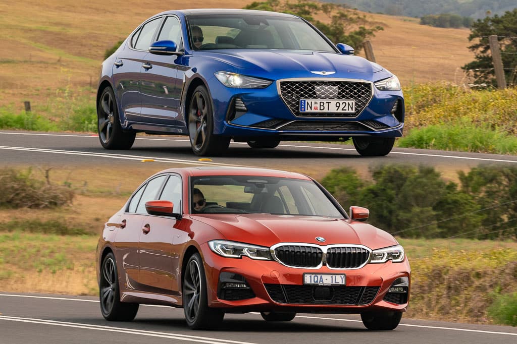2020 BMW 330i M Sport v Genesis G70 V6 Ultimate Sport Comparison