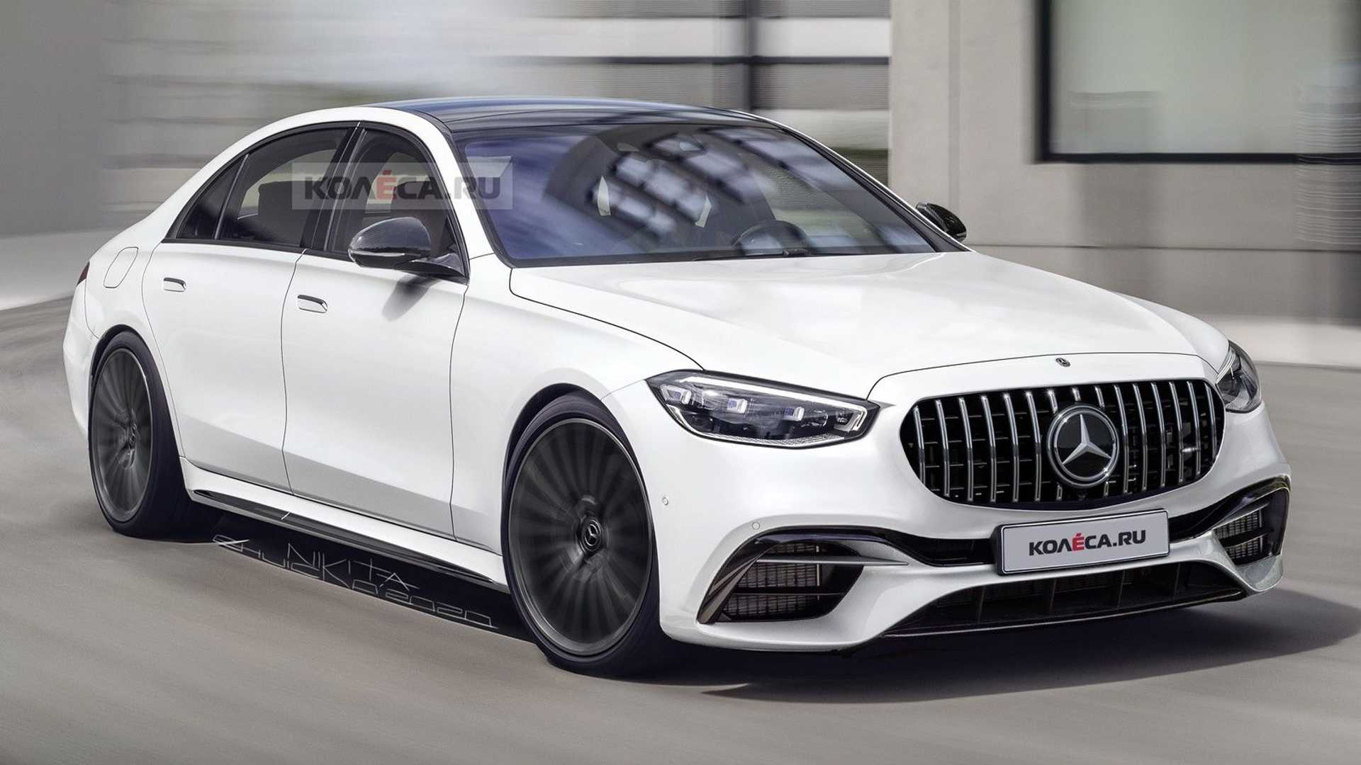 2022 MercedesAMG S63e PlugIn Hybrid Spied Not Hiding Much