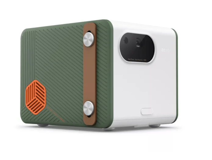 BenQ GS50 outdoor portable projector looks ready for the road
