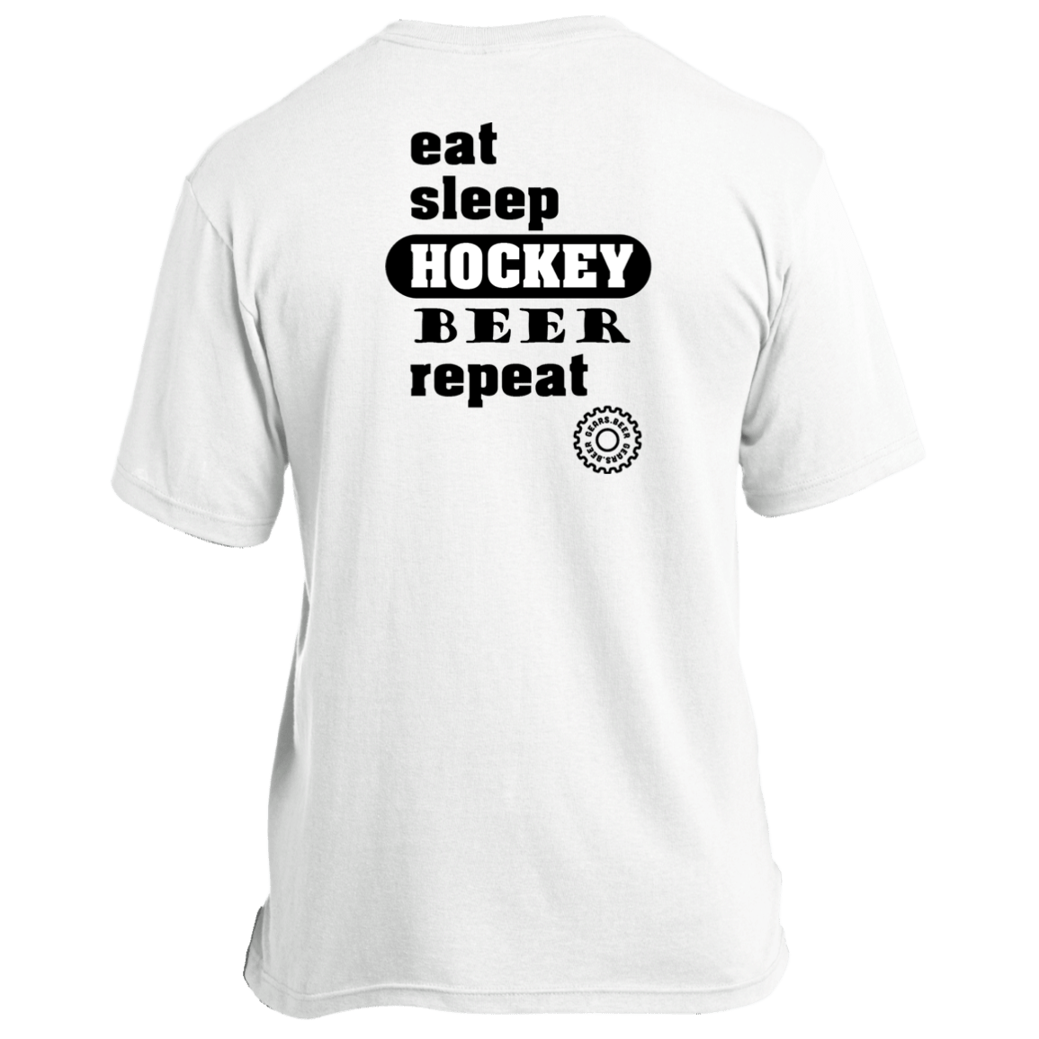 Gears Beer Hockey Shirt Gears Beer