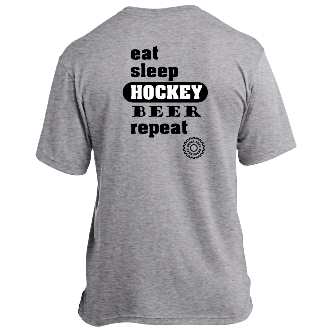 Gears Beer Hockey Shirt Gears Beer