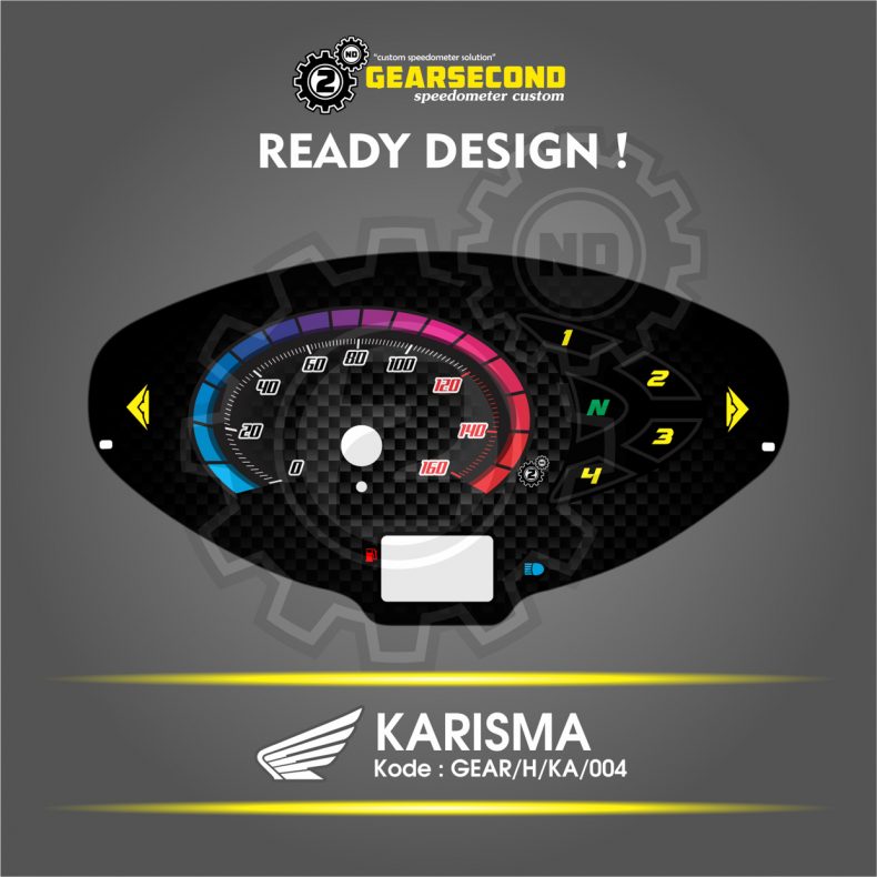 Panel Speedometer Karisma Gearsecond Speedometer