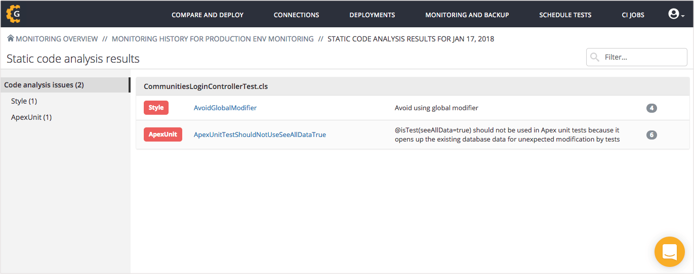 Set your own coding standards with customizable static code analysis