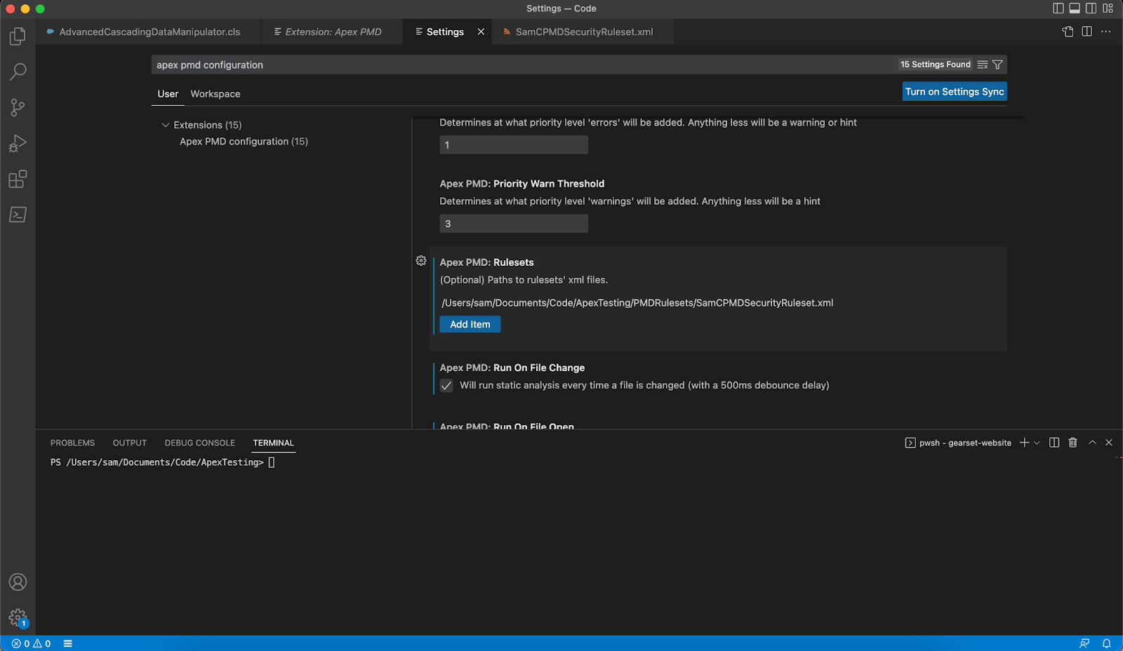 Shifting left with Apex static code analysis using VSCode PMD The