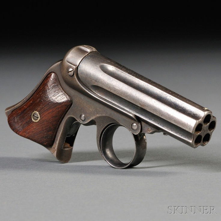 Gun of the Day Pepperbox Pistol Gears of Guns