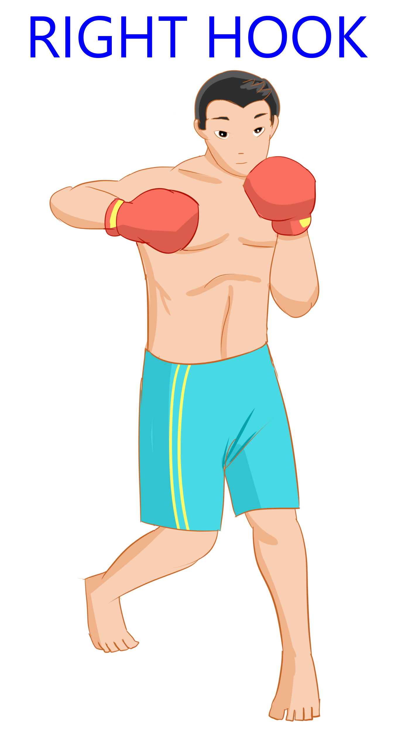 Back to the Basic Punches Naming The 6Punch Boxing Numbering System