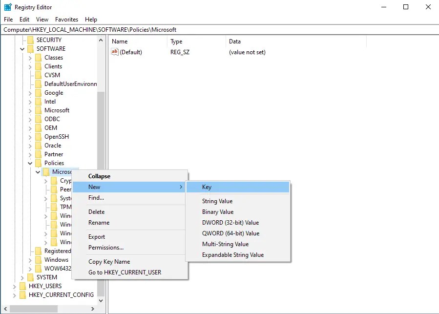 How to enable or disable Printing in Microsoft Edge on Windows 10