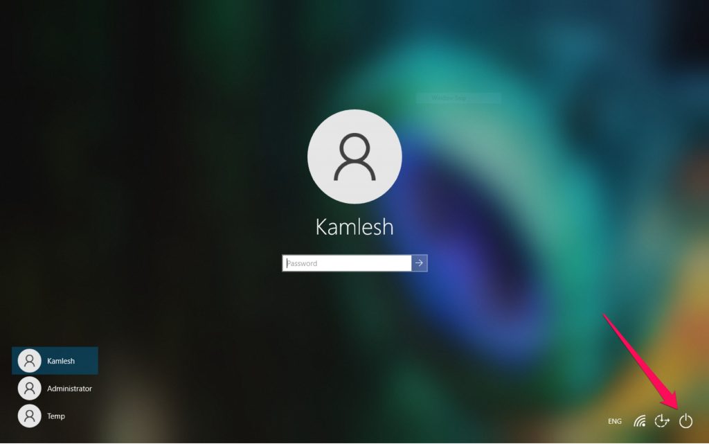 How to Remove Shutdown Button from Windows 11/10/8/7 Login Screen